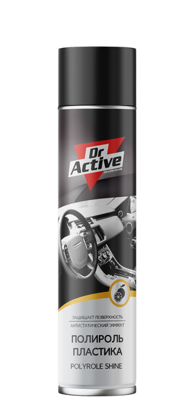 Dr. Active Полироль пластика салона, 400 мл. (апельсин)
