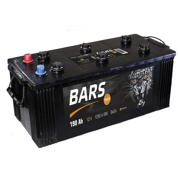 Аккумулятор BARS 190 Ah 1250 A
