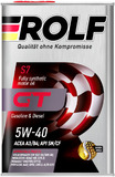 МОТОРНОЕ МАСЛО ROLF GT 5W-40 SN/CF