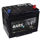 Аккумулятор BARS Asia JIS 75Ah 640A