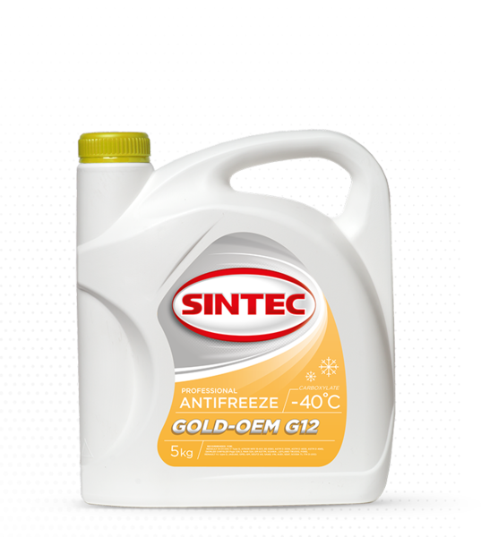 SINTEC ANTIFREEZE GOLD 5 кг